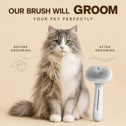 TheGroomy™ Remover Brush + Cleasing Mist Set