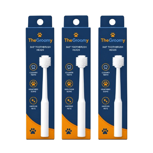 TheGroomy™ 3-Pack Electric Cat Toothbrushes 360°